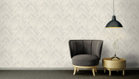 Vinyl wallpaper grey modern ornaments stripes Versace 4 511