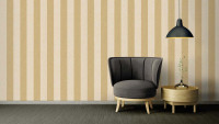 vinyl wallcovering wallpaper beige retro stripes Versace 2 175