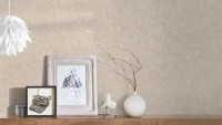 vinyl wallcovering textured wallpaper beige vintage uni Versace 2 182
