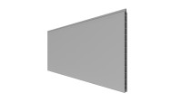 planeo Basic - single profile silver grey