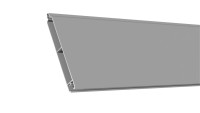 planeo Alumino - single profile filling silver grey