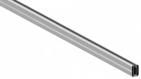 planeo U-profile 180 cm silver grey