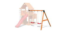 planeo play tower Addition - double swing set