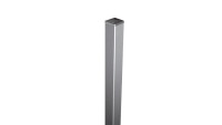 planeo Viento - aluminium goal post specially reinforced for setting in concrete Alu-anodised 240cm incl. cap