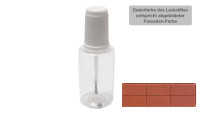 Zierer Lacquer Bottle with Brush Applicator - red