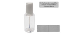 Zierer Lacquer Bottle with Brush Applicator - Signal Grey