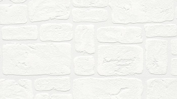 vinyl wallcovering stone wallpaper white modern stones Simply White 042
