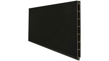 planeo Solid Grande - Single Profile Premium Black co-ex