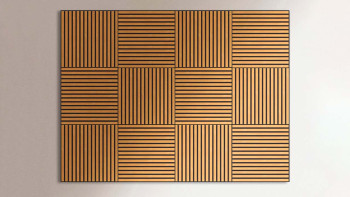 planeo acoustic wall panel ISO - natural oak 60x60 cm