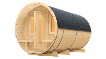 planeo sauna barrel 400 de luxe