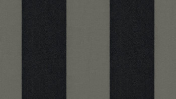 Vinyl wallpaper flocked Castello Architects Paper Grey Black Metallic 815