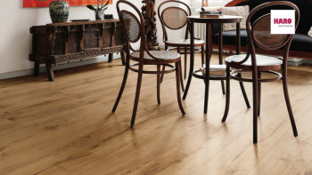 Haro laminate flooring - Tritty 100 Gran Via 4V - Alpine oak nature - authentic/matt - 4-sided bevel - 1-plank wideplank