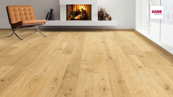 Haro Parquet Flooring - Serie 3500 2V permaDur Universal Oak (534605)