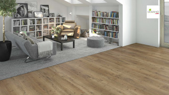 Haro design floor for clicking - Disano Life Aqua XL 4V Oak Oxford structured