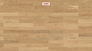 Haro Parquet Flooring - Series 4000 NF Stab Classico naturaLin plus Oak invisible Naturale (543546)
