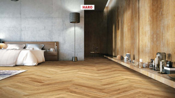 Haro Parquet Flooring - Series 4000 NF Stab Classico naturaLin plus Oak Trend (543548)