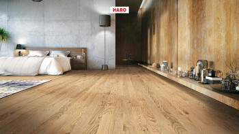 Haro Parquet Flooring - Series 4000 NF Stab Allegro permaDur Natural Oak (543561)