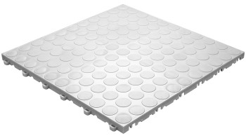 planeo click tile Spot - white-aluminium
