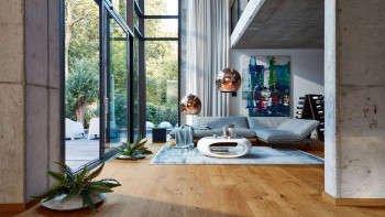 MEISTER Lindura wood flooring - HD 400 Oak vivid 8900
