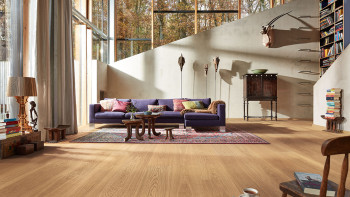 MEISTER Lindura wood flooring - HD 400 Oak natural pure 8906