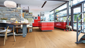 MEISTER Parquet Flooring - Lindura HD 400 Oak authentic caramel (633022891627)