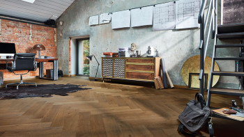 MEISTER Parquet Flooring - Lindura HS 500 Classic Oak olive gray (6332008926)