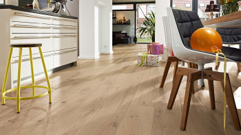 MEISTER Parquet Flooring - Lindura HD 400 Oak lively cream (633422893520)