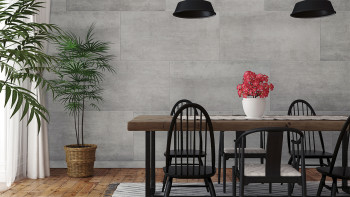 planeo Dekowall wall panelling self-adhesive EasyFix - platinum grey concrete