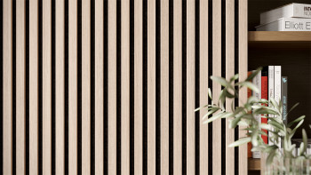 planeo Acoustic wall Panel ISO - Light Oak 240x60cm