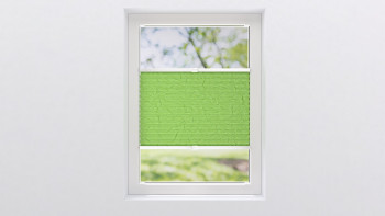 planeo pleated blind 20mm TL VS - green