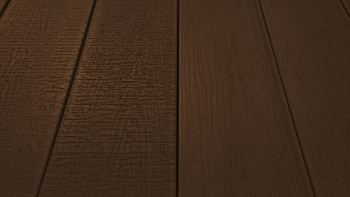 planeo TitanWood - solid plank wood structure dark brown