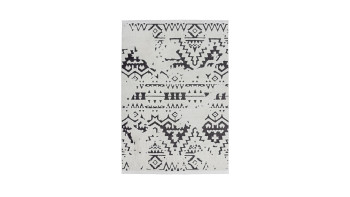 planeo carpet - Agadir 110 white / black 200 x 290 cm