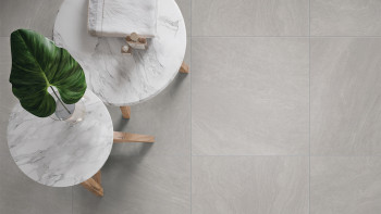 planeo DIYtile floor tiles Marble- 60 x 60 x 12 mm Grey PT