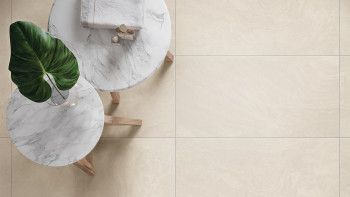 planeo DIYtile floor tiles marble - 45 x 90 x 12 cm Beige PT