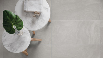 planeo DIYtile floor tiles marble - 45 x 90 x 12 mm Grey PT