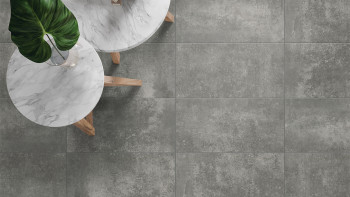 planeo DIYtile floor tiles concrete - 30 x 60 x 12.5 mm Basalt PT
