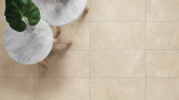 planeo DIYtile floor tiles slate - 30 x 60 x 12 cm Sandbeige PT