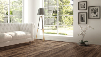 Wicanders click cork flooring - Wood Resist ECO Dark Onyx Oak - SRT Sealed