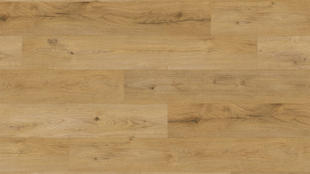 planeo Rigid Click Vinyl - Honey Oak | Impact sound insulation integrated (KRO-1007)