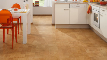 KWG Cork flooring to glue down - Paco HM 5010 hand-veneered