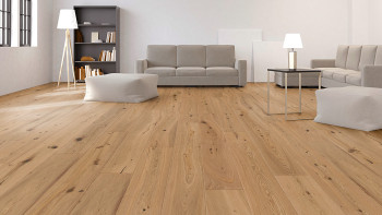 planeo parquet - oak, country, brushed, natural oiled