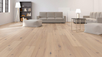 planeo Parquet Flooring - COUNTRY European Oak white (PU-000108-N)