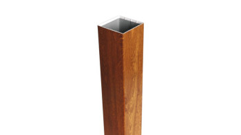 planeo Basic - post to set in concrete Golden Oak 215 cm