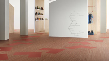 Forbo Linoleum Marmoleum Walton - Berlin red 3352