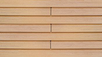 planeo Fassado - WPC rhombus strip facade cladding oak brown