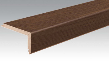 planeo Parquet stair nosing profile L-Profile - Lively American Nut (PMTL-9009)