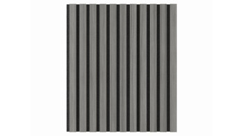 planeo acoustic panels - Oak grey - 2400 x 525 x 18mm (PU-A-006)
