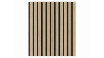 planeo acoustic panels - natural oak - 2400 x 525 x 18mm (PU-A-012)