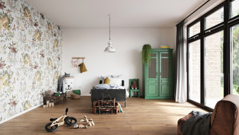 Wineo glue-down organic flooring - 1200 wood XL Say hi to Klara
