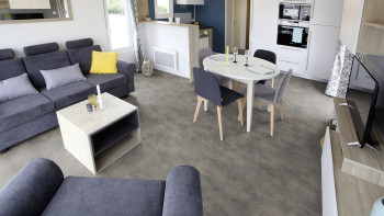 Gerflor PVC flooring - TEXLINE HQR ROUGH TAUPE - 2218